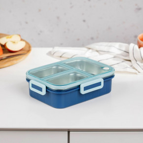 Кутия за храна 3 части HOMLA B2 DELVOR 750 мл., син Кутия за храна 3 части HOMLA B2 DELVOR 750 мл., син