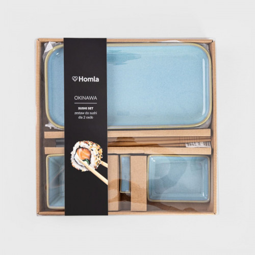 Сет за суши 7 части HOMLA OKINAWA, син