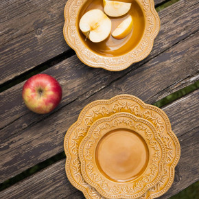 Чиния HOMLA SALTIS 20 см., кафяв