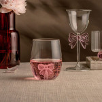 Чаша с декорация панделка HOMLA BOWY 580 мл. Чаша с декорация панделка HOMLA BOWY 580 мл.