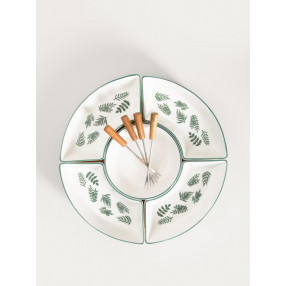 Поднос с комплект купи HOMLA FINCAN 30 см., зелен