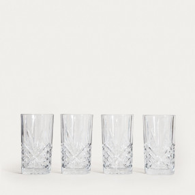 Сет чаши 4 бр. HOMLA MIRRA 350 мл.