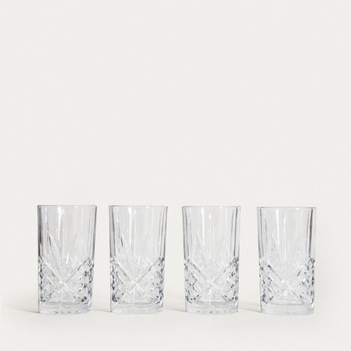 Сет чаши 4 бр. HOMLA MIRRA 350 мл.