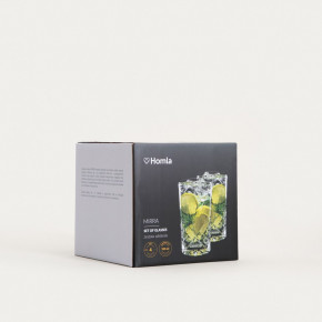 Сет чаши 4 бр. HOMLA MIRRA 350 мл.