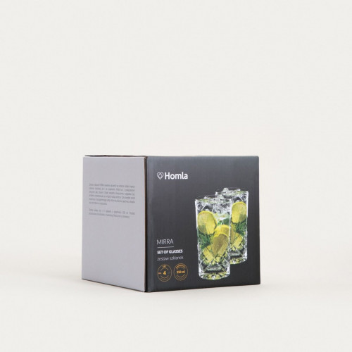Сет чаши 4 бр. HOMLA MIRRA 350 мл.