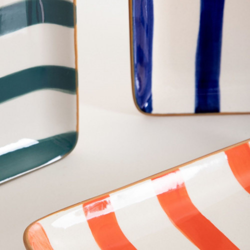 Чиния HOMLA TORRIT 19x12 см., син