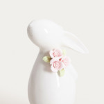 Заек с декорация цветя HOMLA BULAQ