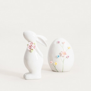 Заек с декорация цветя HOMLA BULAQ