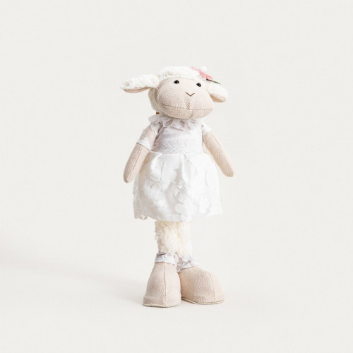 Декорация овца-момиче HOMLA KOOVIS 17x12x37 см.