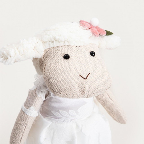 Декорация овца-момиче HOMLA KOOVIS 17x12x37 см.