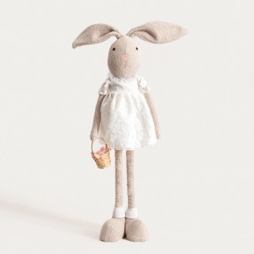 Декорация заек-мoмиче HOMLA MATTIA 17x13x79 см.