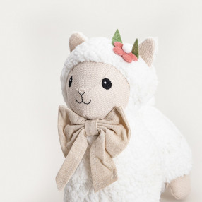 Декорация овца с цвете HOMLA KOOVIS 14x30x28 см.