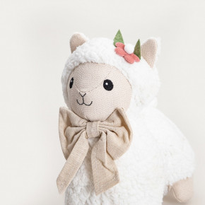 Декорация овца с цвете HOMLA KOOVIS 14x30x28 см.