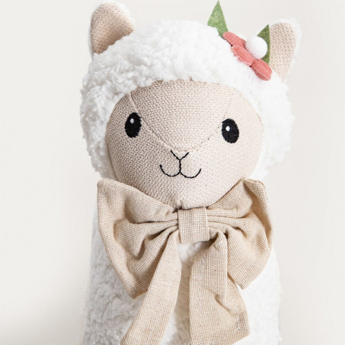 Декорация овца с цвете HOMLA KOOVIS 14x30x28 см.