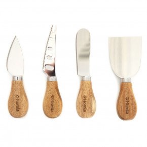 Сет ножове за сирена в блок 5 части HOMLA MOOKA