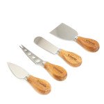 Сет ножове за сирена в блок 5 части HOMLA MOOKA