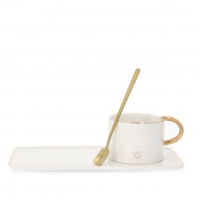 Чаша с чиния и лъжица HOMLA BOMLO 200 мл.