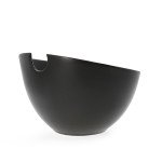 Купа за салата с прибори HOMLA MOOKA 24 см., черен Купа за салата с прибори HOMLA MOOKA 24 см., черен