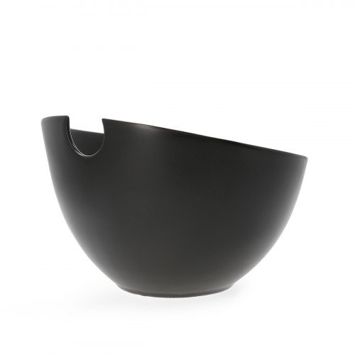 Купа за салата с прибори HOMLA MOOKA 24 см., черен Купа за салата с прибори HOMLA MOOKA 24 см., черен