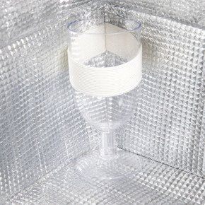 Кошница за пикник за 4 човека с одеяло HOMLA ORLANDO 46x30x20 см., бял