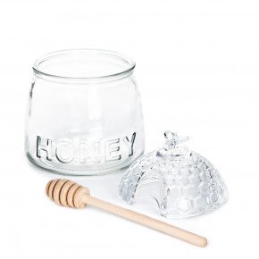 Буркан за мед с лъжица HOMLA REGEL 550 мл.