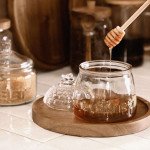 Буркан за мед с лъжица HOMLA REGEL 550 мл. Буркан за мед с лъжица HOMLA REGEL 550 мл.