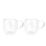 Сет чаши с двойно дъно 2 бр. HOMLA CEMBRA 120 мл. Сет чаши с двойно дъно 2 бр. HOMLA CEMBRA 120 мл.