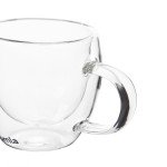 Сет чаши с двойно дъно 2 бр. HOMLA CEMBRA 80 мл.