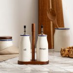 Сет за олио и оцет с поставка HOMLA MODERN