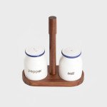 Сет за сол и пипер с поставка HOMLA MODERN Сет за сол и пипер с поставка HOMLA MODERN