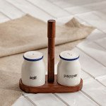 Сет за сол и пипер с поставка HOMLA MODERN