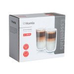 Сет чаши с двойно дъно 2 бр. HOMLA CEMBRA GROOVE 350 мл. Сет чаши с двойно дъно 2 бр. HOMLA CEMBRA GROOVE 350 мл.
