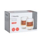 Сет чаши с двойно дъно HOMLA CEMBRA MODERN 280 мл. Сет чаши с двойно дъно HOMLA CEMBRA MODERN 280 мл.