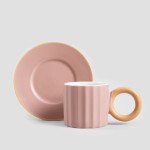 Чаша с чиния HOMLA YELLY 100 мл., розов Чаша с чиния HOMLA YELLY 100 мл., розов