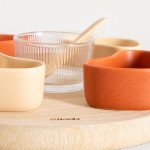 Поднос в комплект купи и лъжица 7 части HOMLA GRENADA Поднос в комплект купи и лъжица 7 части HOMLA GRENADA