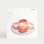 Поднос в комплект купи и лъжица 7 части HOMLA GRENADA