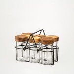 Сет подправки с поставка 7 части HOMLA METTERE Сет подправки с поставка 7 части HOMLA METTERE