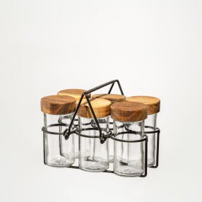 Сет подправки с поставка 7 части HOMLA METTERE