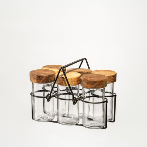 Сет подправки с поставка 7 части HOMLA METTERE Сет подправки с поставка 7 части HOMLA METTERE