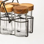 Сет подправки с поставка 7 части HOMLA METTERE Сет подправки с поставка 7 части HOMLA METTERE