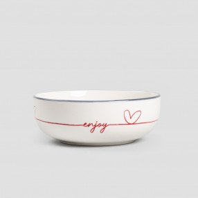 Купа HOMLA LOVELY LIFE 15 см., бял