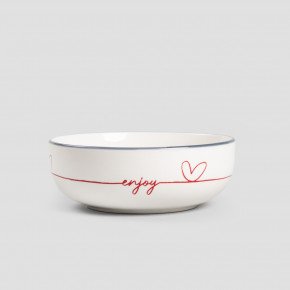 Купа HOMLA LOVELY LIFE 15 см., бял