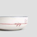 Купа HOMLA LOVELY LIFE 15 см., бял