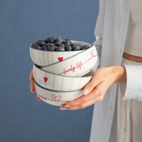 Купа HOMLA LOVELY LIFE 15 см., бял