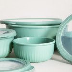 Купи за съхранение с капаци 4 бр. HOMLA KERMA, зелен Купи за съхранение с капаци 4 бр. HOMLA KERMA, зелен