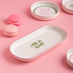 Плато HOMLA SERRA 26 см., бял Плато HOMLA SERRA 26 см., бял