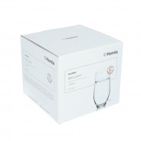 Чаши 4 бр. HOMLA BRILLIANT 400 мл.