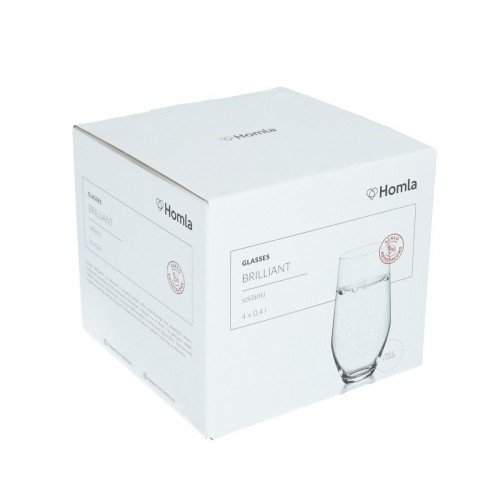 Чаши 4 бр. HOMLA BRILLIANT 400 мл. Чаши 4 бр. HOMLA BRILLIANT 400 мл.