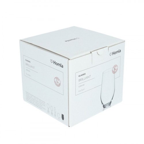 Чаши 4 бр. HOMLA BRILLIANT 400 мл.