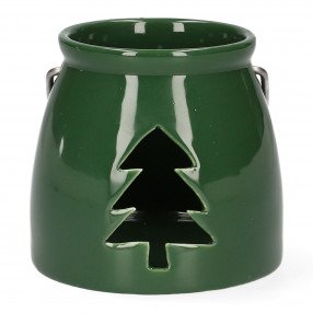 Свещник HOMLA TINSEL, зелен